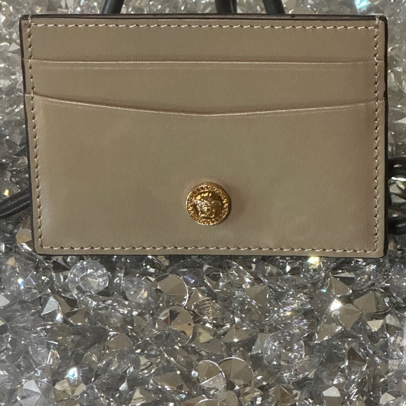 Versace Mini Medusa Card Holder. - Picture 1 of 3